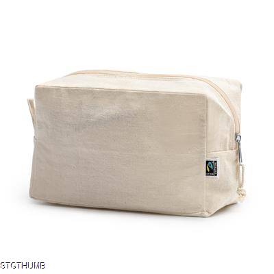 Picture of NARO MULTIFUNCTION WASH BAG in 100% Fairtrade Cotton 180 Gsm.