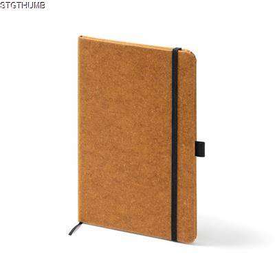 Picture of KORUM A5 NOTE BOOK with Hard Covers in Bonded Leather.