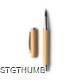 Picture of PIRGO ROLLER PEN with Bamboo Body & Metal Details