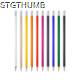 Picture of COUVET ROUND WOOD PENCIL with Rubber