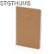 Picture of SALER A6 NOTE BOOK MADE OF RECYCLED CARDBOARD CARD