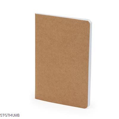 Picture of SALER A6 NOTE BOOK MADE OF RECYCLED CARDBOARD CARD