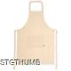 Picture of TABER APRON in 100% Fairtrade Cotton with Front Pocket