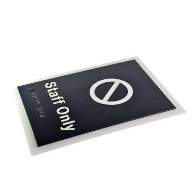 Picture of BRAILLE AND TACTILE SIGN