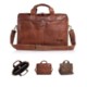 Picture of LEATHER BRIEFCASES LAPTOP MESSENGER BAGS