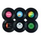 Picture of COASTER VINYL RECORD ROUND DISC