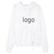 Picture of WHITE HOODED HOODY SWEATSHIRT FOR LADIES