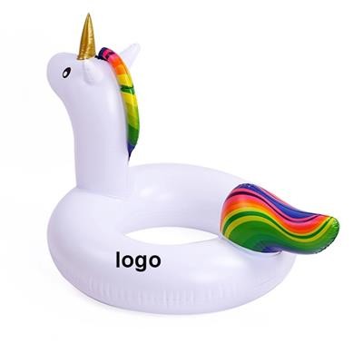 Picture of UNICORN SHAPE INFLATABLE SWIMMING RING.