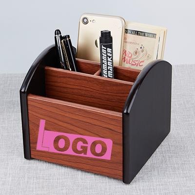 Picture of WOOD DESK TOP ORGANIZER.