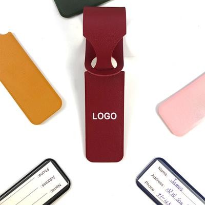 Picture of LONG STRIP INTEGRATED LEATHER LUGGAGE TAG