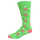 Picture of FLAT KNIT COTTON CREW DRESS SOCKS with All Over Design