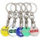 Picture of SHOPPING TROLLEY TOKENS KEYRING