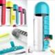 Picture of 2-IN-1 DAILY PILL BOX ORGANISER with Water Bottle 600ml