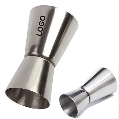 Picture of DOUBLE SIDE STAINLESS STEEL METAL COCKTAIL JIGGER CUP