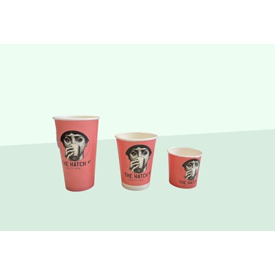 PRINTED SINGLE WALL PAPER CUP.