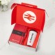 Picture of NOTE BOOK, PEN, WHITE TUMBLER RED GIFT BOX