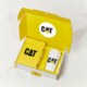 Picture of NOTE BOOK, PEN AND TAKEAWAY CUP YELLOW GIFT BOX