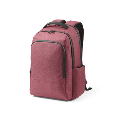 Picture of NEW YORK BACKPACK RUCKSACK in Burgundy.