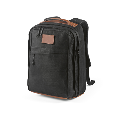 Picture of CAPE TOWN BACKPACK RUCKSACK in Black.