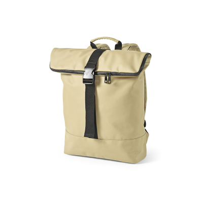 Picture of MILAN BACKPACK RUCKSACK in Beige.