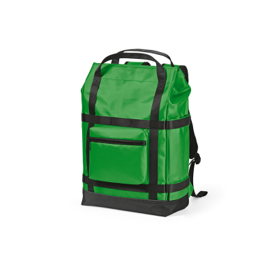 Picture of WELLINGTON BACKPACK RUCKSACK in Green.