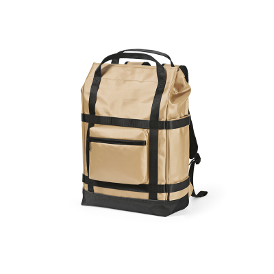 Picture of WELLINGTON BACKPACK RUCKSACK in Camel.