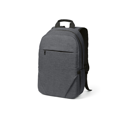 Picture of VILNIUS BACKPACK RUCKSACK in Dark Grey.