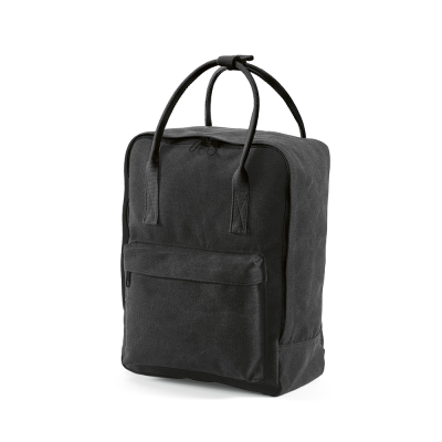 Picture of STOCKHOLM BACKPACK RUCKSACK in Black.