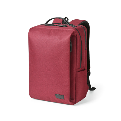 Picture of OSLO BACKPACK RUCKSACK in Red.