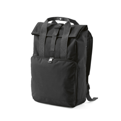 Picture of WARSAW BACKPACK RUCKSACK in Black.