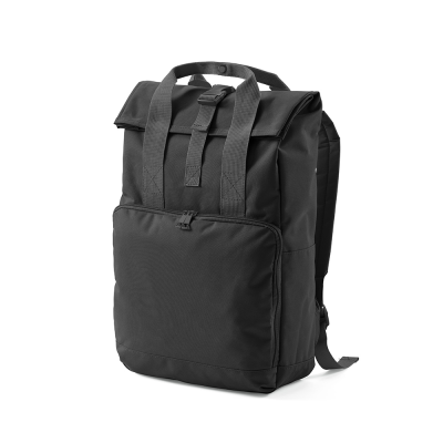 Picture of WARSAW BACKPACK RUCKSACK in Black.