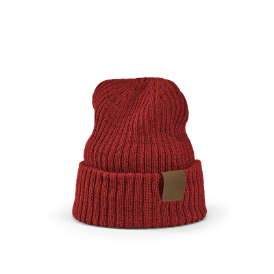 Picture of TUPAC BEANIE in Burgundy.