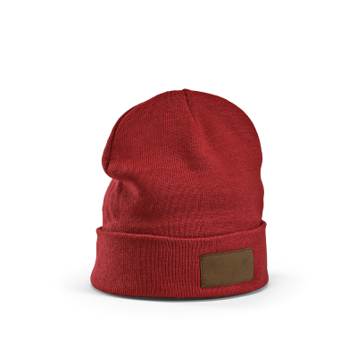 Picture of TUPAC BEANIE in Burgundy.