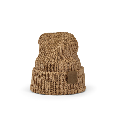 Picture of TUPAC BEANIE in Camel.
