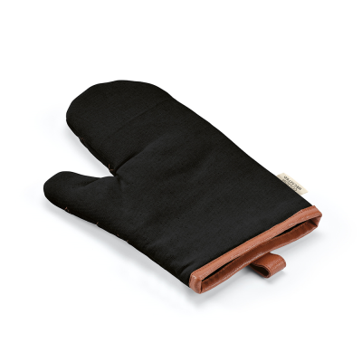 Picture of BASQUIAT KITCHEN GLOVES in Black.