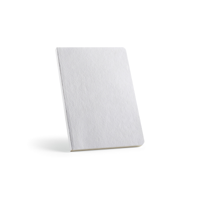 Picture of VERNE NOTE BOOK in Pastel White.