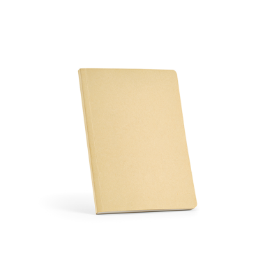 Picture of CERVANTES NOTE BOOK in Light Brown