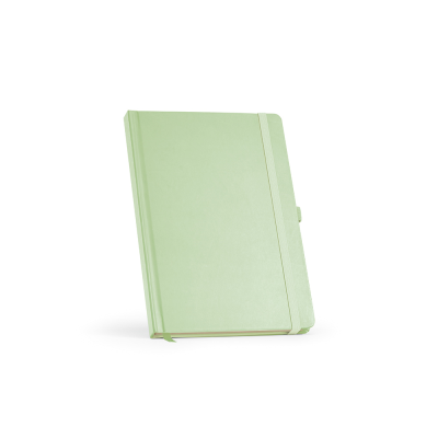 Picture of MARQUEZ A5 NOTE BOOK in Pastel Green.