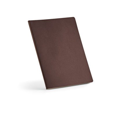 Picture of BRONTE A4 NOTE BOOK in Brown.