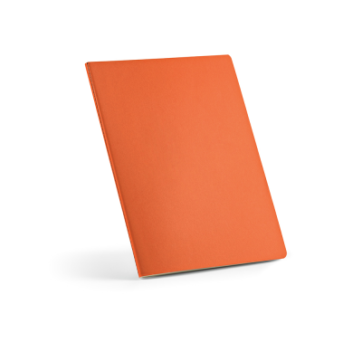 Picture of BRONTE A4 NOTE BOOK in Orange.