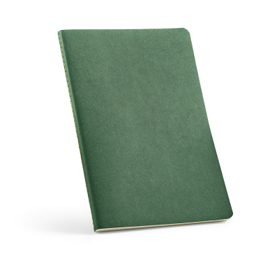 Picture of BRONTE A5 NOTE BOOK in Dark Green.