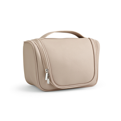 Picture of SHANGHAI TOILETRY BAG in Beige.