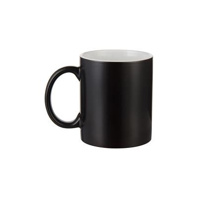 Picture of 11OZ BLACK COLOUR CHANGING MUG.