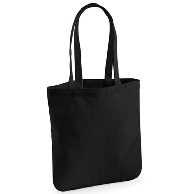 Picture of BLACK TOTE BAG.