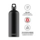 Picture of SIGG TRAVELLER BOTTLE 1L BLACK TOUCH