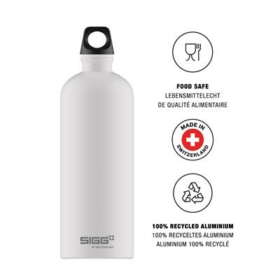 Picture of TRAVELLER BOTTLE 1L WHITE TOUCH.