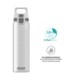 Picture of SIGG TOTAL CLEAR TRANSPARENT ONE MYPLANET 0,75L ANTHRACITE GREY