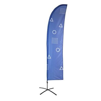 Picture of BEACH FLAG BUDGET M WIND with Cross-base