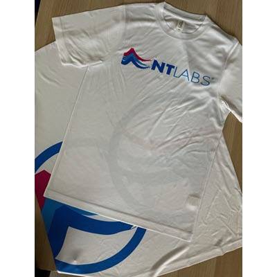 Picture of ADULTS READY MADE BLANK JC001 100% POLYESTER UNISEX SHORT SLEEVE TEE SHIRT.
