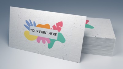 Picture of SEEDS PAPER BUSINESS CARD.